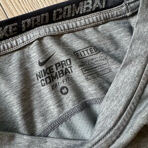 Size M men’s Nike Pro Combat dri fit work out t shirt